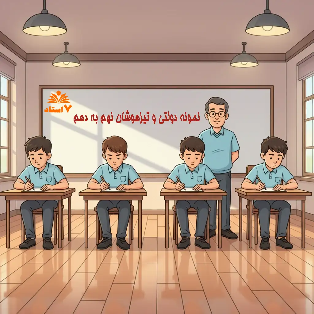 مقاله برای راهنمای قبولی آزمونه نمونه دولتی و تیزهوشان نهم به دهم