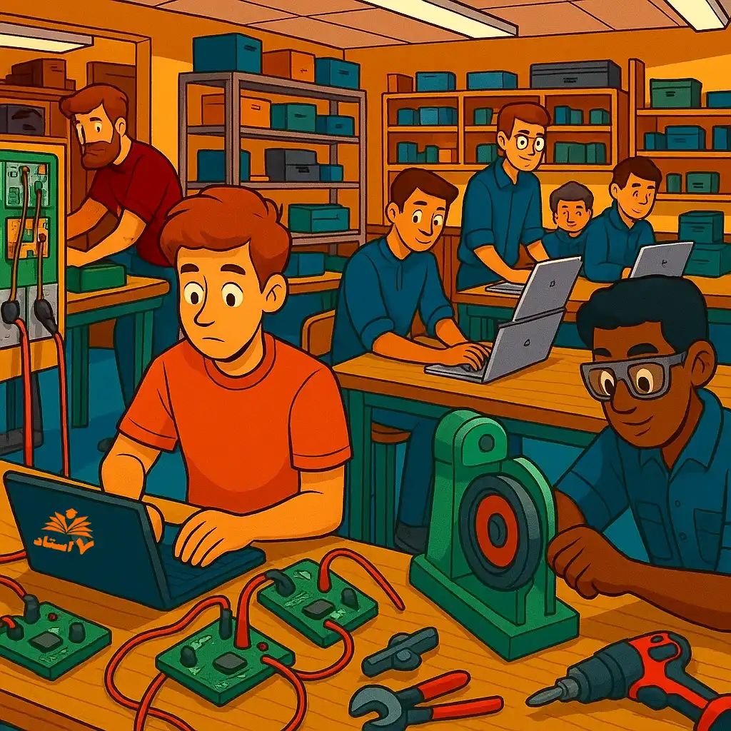 شغل های رشته فنی حرفه ای