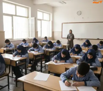 تاریخ برگزاری امتحانات متوسطه اول - هفت استاد شیراز