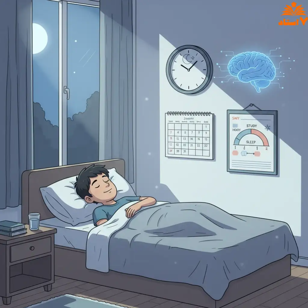 تاثیر خواب بر درس - هفت استاد شیراز