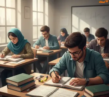 دفترچه آزمون دانشجو معلم فرهنگیان - هفت استاد شیراز