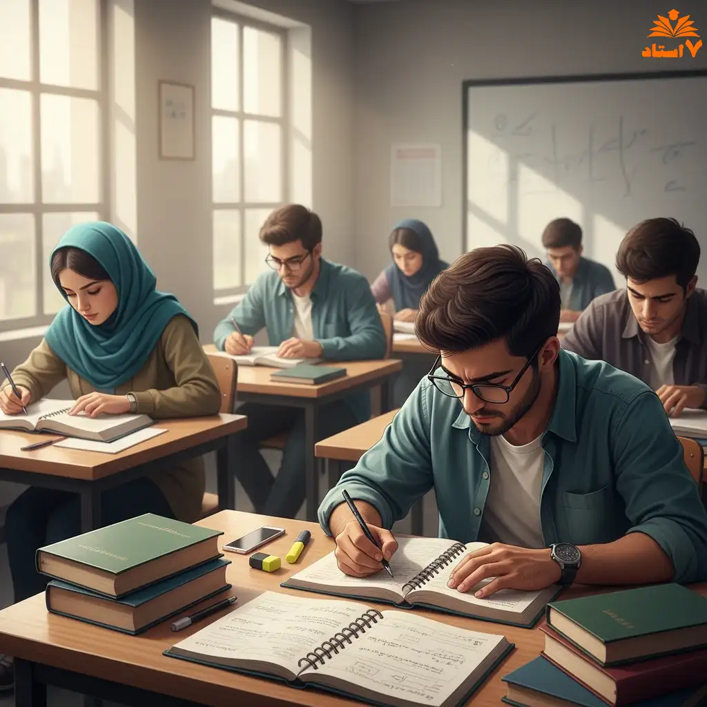 دفترچه آزمون دانشجو معلم فرهنگیان - هفت استاد شیراز