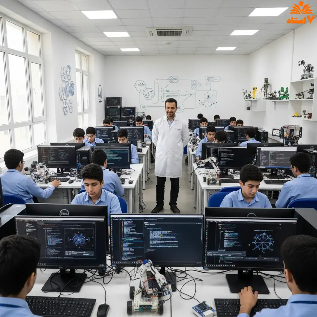 رشته‌های کاردانش با محوریت هوش مصنوعی-موسسه 7 استاد