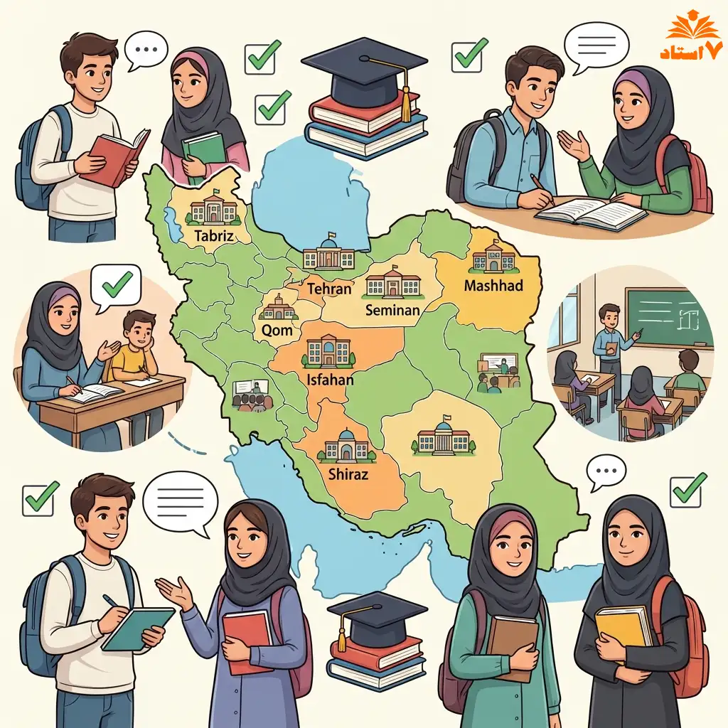 رشته های دانشگاه فرهنگیان در ایران