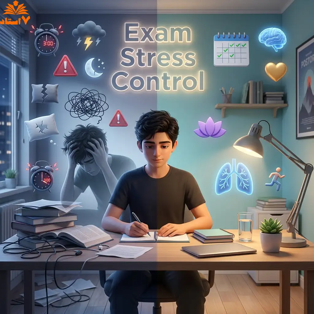 استرس کنکور
