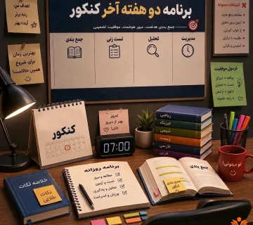 جمع بندی کنکور در 14 روز